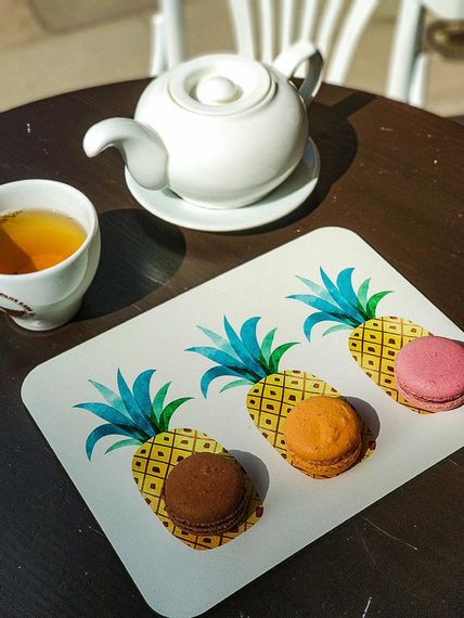 Підставки під гаряче Ананасы 25х19 см (корок)