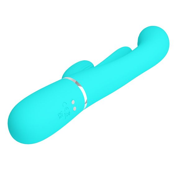 Вібратор із стимулятором клітора PRETTY LOVE — Shonia Green 3 in 1, BW-500041-1 Sex Aura | Зображення 7