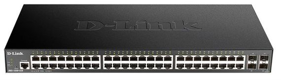 Коммутатор D-Link DGS-1250-52X 48xGE, 4xSFP+, Smart (DGS-1250-52X)
