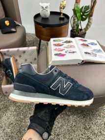 Мужские кроссовки New 574 Navy White Динаміка твого стилю весна / літо / осінь A4176