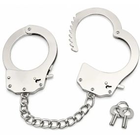 Наручники металлические DS Fetish, серебристые Sex Aura