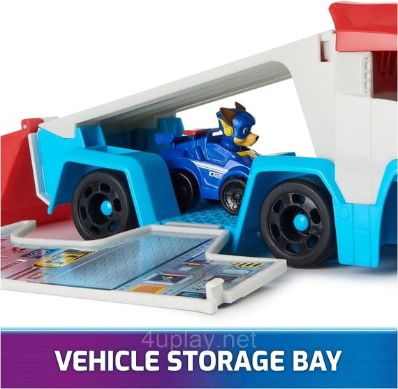 Щенячий Патруль Мегафильм 2023: Патрулевоз, мобильная база спасателей + Гонщик. PAW Patrol Pup Squad Patroller | Зображення 7