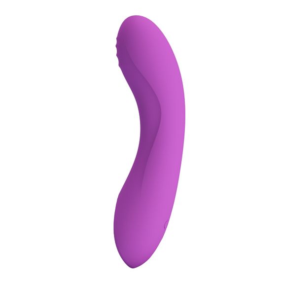 Вібратор для точки G Pretty Love Dj Dick фіолетовий, 12.7 х 2.7 см Sex Aura | Зображення 1