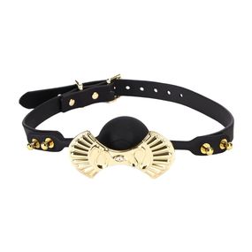 Кляп Zalo Silicone Ball Gag Чорний One Size