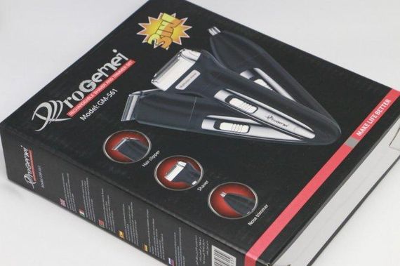 Набор для стрижки 3в1 Gemei GM 595 Hair Trimmer | Зображення 5