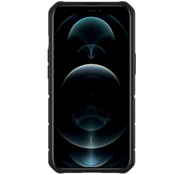 TPU+PC чохол Nillkin CamShield Armor no logo (шторка на камеру) для Apple iPhone 13 Pro Max (6.7") Синій Зелений | Зображення 2