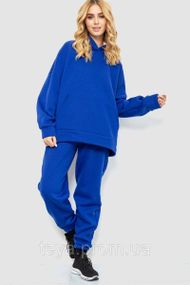 Спортивный костюм женский на флисе, цвет электрик,  размер L-XL FA_008426