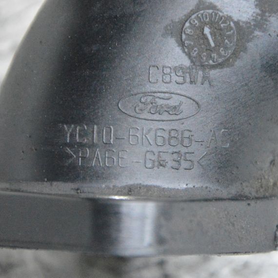 Патрубок турбіни 2.4 Di Ford Transit 2000-2006 Трубка шланг повітря Форд Транзит YC1Q6K686AC | Зображення 2