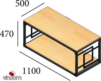 Стол журнальный Metall-Design Квадро | Зображення 3