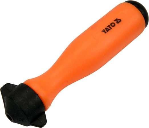 Ручка для напильника YATO : Ø= 4.8 мм. з ризьбовим фиксатором, полипропиленова (YT-85027) YT-85067