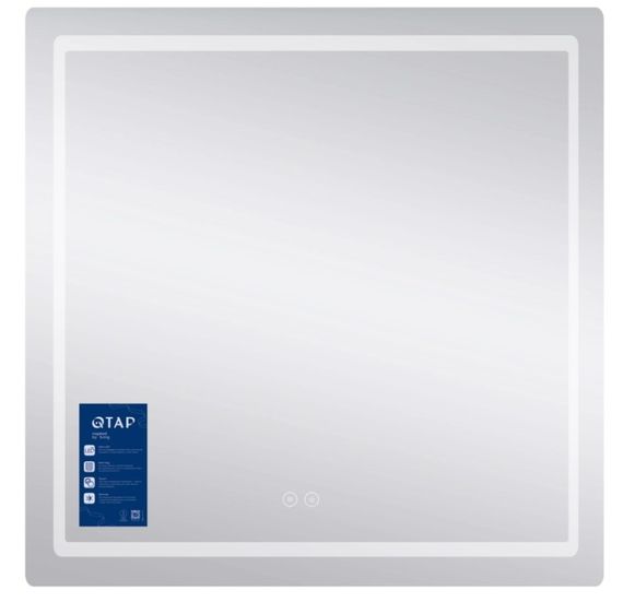 Дзеркало Qtap Mideya з LED-підсвічуванням Touch QT2078NCF8080W | Зображення 3