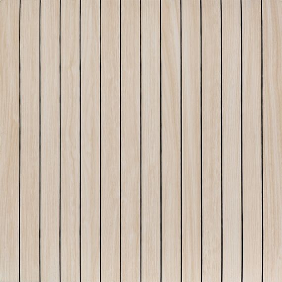 Покриття вінілове самоклеюче 3D рейки 600х600х2,8мм Ясен кремовий SW-00002199