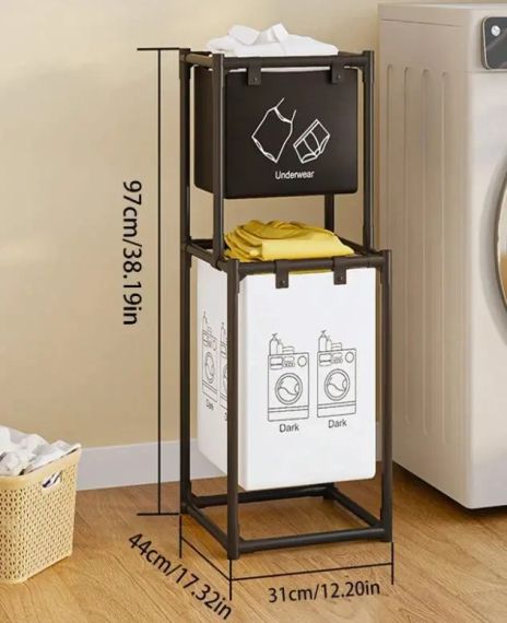 Корзина SKLM-23 для грязной одежды | Зображення 2