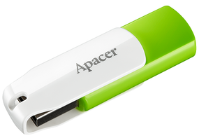 Flash Drive Apacer AH335 32GB (AP32GAH335G-1) Green/White (AP32GAH335G-1)