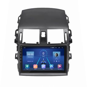 Штатна магнітола 9" Lesko для Toyota Corolla X (E140, E150) Рестайлинг 2010-2013 6/128Gb 4G Top Android