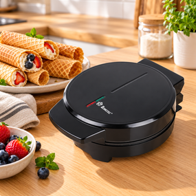 Вафельница Domotec MS 7710 / Электрическая вафельница для французских вафель и трубочек
