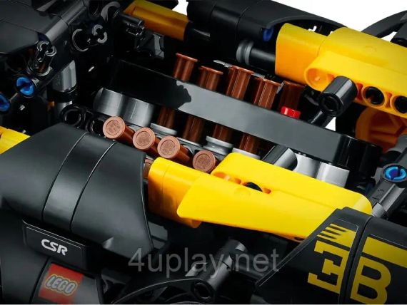 Конструктор Лего Техник Гоночный болид Бугатти Оригинал LEGO Technic Bugatti Bolide (42151) | Зображення 8
