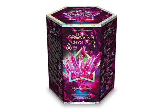 Набір для дослідів GRK-01-01U,02U,03U..08U "GROWING CRYSTAL" в коробці DANKO | Зображення 5
