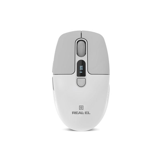 Мишка REAL-EL RM-480W Wireless/Bluetooth White (EL123200050) | Зображення 2
