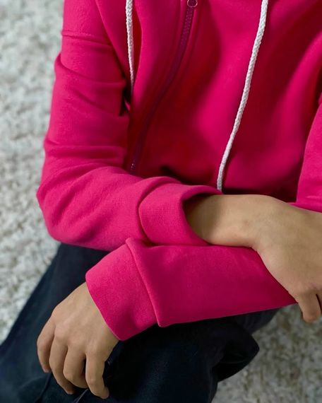 Худі для дівчинки (підлітковий) Носи своє 152 Малиновий (p-12078-133858) | Зображення 9