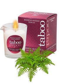 Масажна свічка - Taboo Caresses Ardentes, 60 г