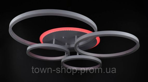 Люстра потолочная LED с пультом A55021/4-RGB-wh Белый 12х69х79 см. | Зображення 5