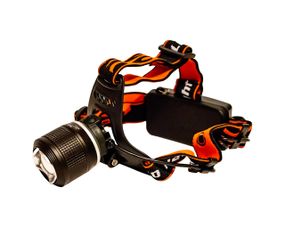 Яркий налобный аккумуляторный фонарь BL 2199 T6 мощный фонарик на голову Zoom 2х18650 Зум