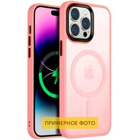 TPU+PC чохол Metal Buttons with MagSafe Colorful для Apple iPhone 16 Pro Max (6.9")