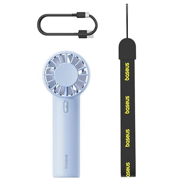 Портативний вентилятор Baseus GoTrip DT1 Mini Turbine 1200 mAh (C0119) Galaxy Blue | Зображення 1