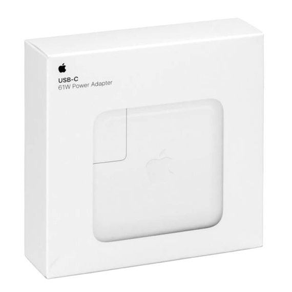 МЗП 61W Power Adapter for Apple (1USB-C) (AAA) (box) White | Зображення 2