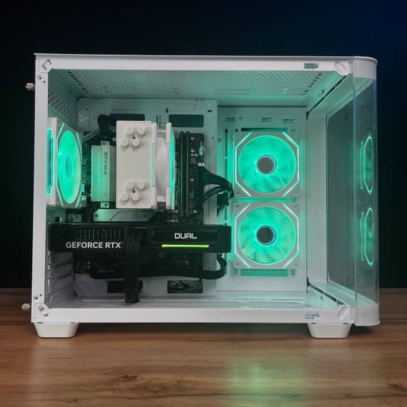 Збірка на замовлення: ігровий ПК AeroCool P300C Tower / AMD Ryzen 5 8400F (6 (12) ядер по 4,2 - 4,7 ГГц) / 32 ГБ DDR5 / 1000 ГБ SSD M.2 / nVidia GeForce RTX 5060, 8 ГБ GDDR7, 128-bit / 650 Вт | Зображення 3