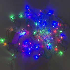 Гірлянда-нить (String-Lights) внутрішня 100M-1 різнобарвна (пров.: Прозорий; DT-574 7м) (100М-1)