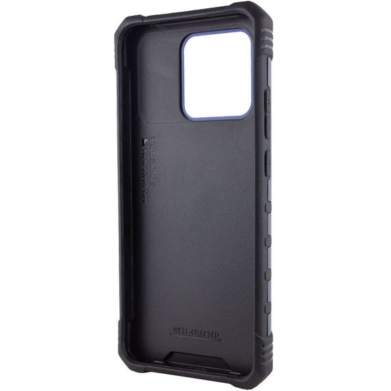 Ударостійкий чохол Pathfinder Ring для Xiaomi Redmi 10C / Poco C40 Синій / Navy | Зображення 2