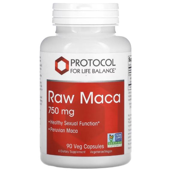 Мака Protocol for Life Balance Maca 750 mg 90 Veg Caps