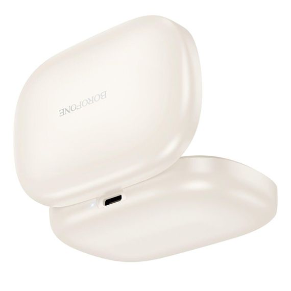 Бездротові навушники BOROFONE BW73 Lucky Open True Wireless BT headset Milky White | Зображення 2