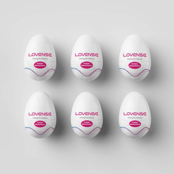 Набор мастурбаторов-яиц Lovense Kraken masturbator egg box, 6 штук, разная текстура Sex Aura | Зображення 3