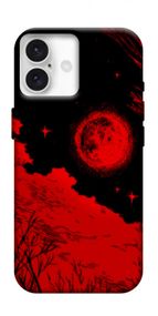 Чохол з картинкою Кривавий захід сонця для Apple iPhone 16 Plus