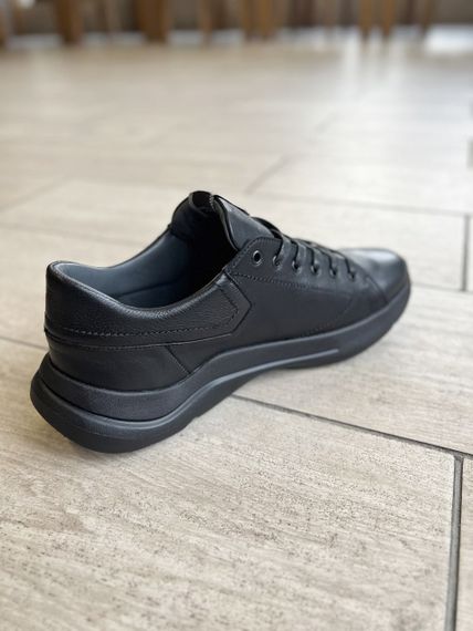 Кожаные черные кроссовки ИКОС 42 размер | Зображення 2