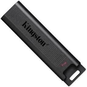 USB флеш накопитель Kingston USB-накопичувач 1TB DataTraveler Max USB 3.2 Gen 2 Type-C Black (DTMAX/1TB) (DTMAX/1TB)