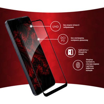 Стекло защитное Intaleo Full Glue Oppo A77 (1283126546334) | Зображення 2