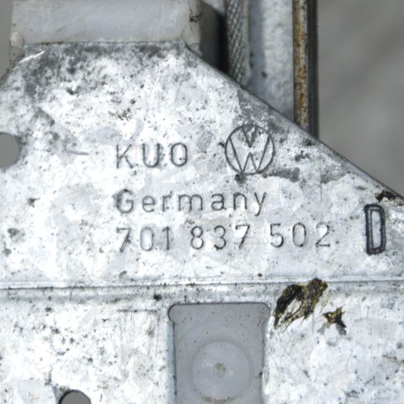 Склопідйомник передній правий механічний Volkswagen Transporter T4 1990-1996 Фольксваген Транспортер т4 701837502D | Зображення 3