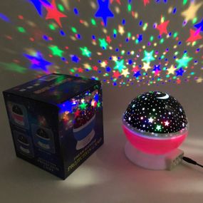 Ночник звездное небо для сна Star Master Big, Мини лазерный проектор звездное небо DW-51