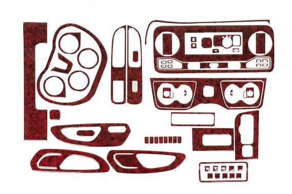 Накладки на панель Дерево для Mercedes Sprinter W907/W910 2018- рр