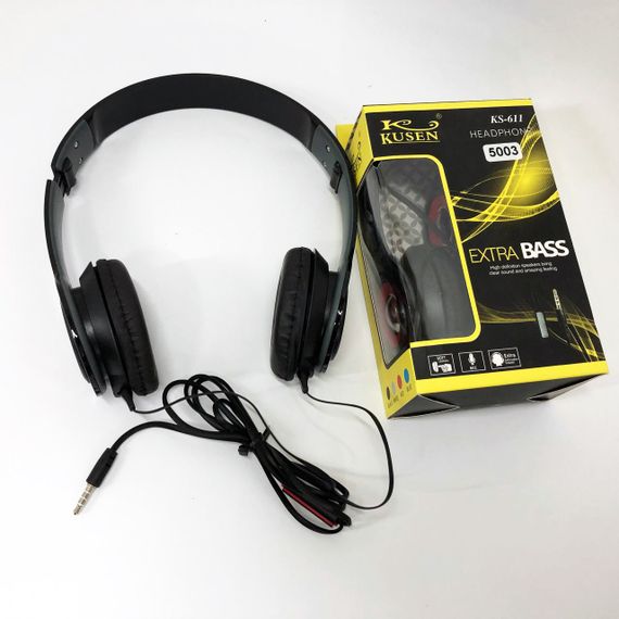 Навушники Kusen KS-611 із вбудованим мікрофоном YZ-64 | Зображення 4