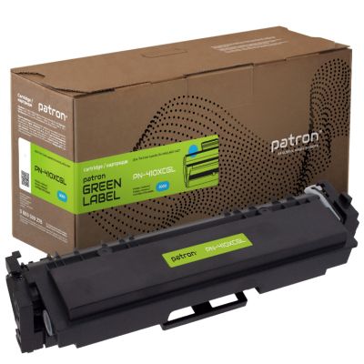 Картридж Patron HP 410X (CF411X) cyan Green Label (PN-410XCGL)