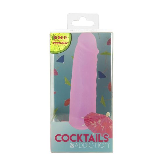 Фаллоимитатор на присоске Cocktails by Addiction – Purple Cosmo Sex Aura | Зображення 6