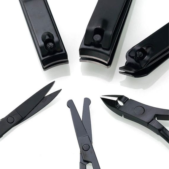 Набор для маникюра из 18 предметов в футляре / Маникюрно-педикюрный набор инструментов | Зображення 3