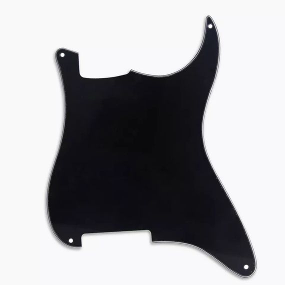 Пікгард чорний DIY для електогітари Stratocaster Fleor заготівка