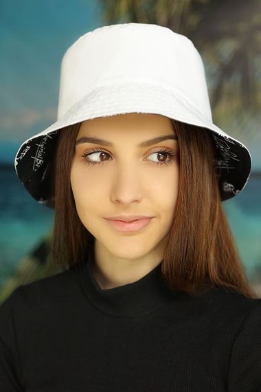 Двухсторонняя панама «BR Cool» черный + белый | Зображення 1