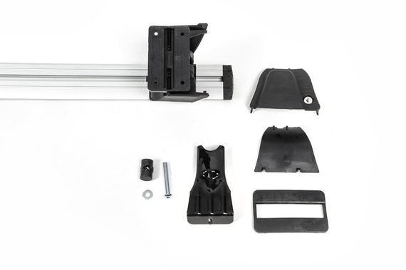 Перемычки на гладкую крышу (2 шт, Asaf V4) для Toyota Corolla 2007-2013 гг | Зображення 4